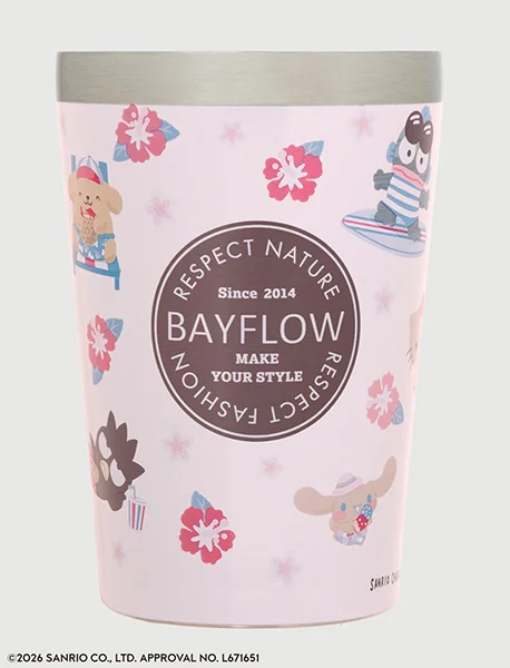 BAYFLOW × SANRIO CHARACTERS カップコーヒータンブラーBOOK LOGO