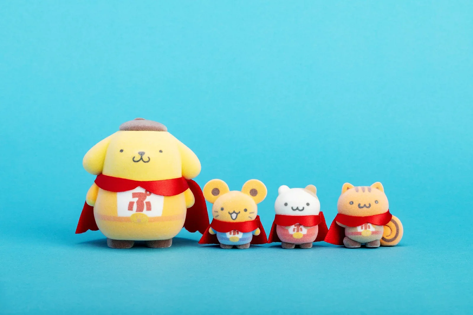 ポムポムプリン30周年 ポムポムヒーローマスコット