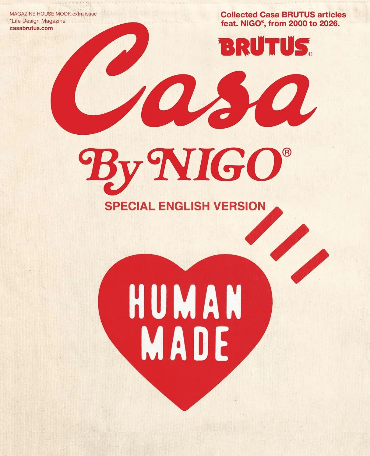 Casa BRUTUS By NIGO(R)SPECIAL ENGLISH VERSION