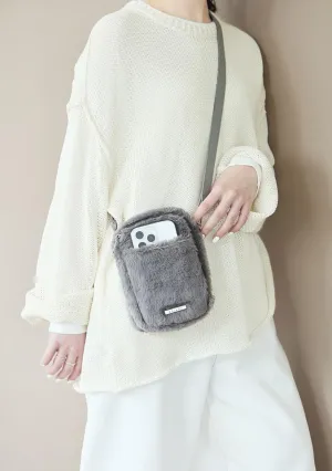 BRILMY 持ち歩きコスメがきれいに収まる！ ズボラに優しいふわもこスマホショルダーバッグ BOOK