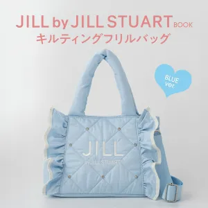 JILL by JILL STUART BOOK キルティングフリルバッグ BLUE ver.