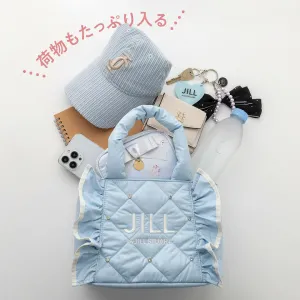 JILL by JILL STUART BOOK キルティングフリルバッグ BLUE ver. - サムネイル画像5