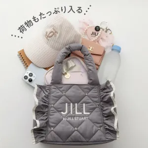 JILL by JILL STUART BOOK キルティングフリルバッグ GRAY ver. - サムネイル画像5