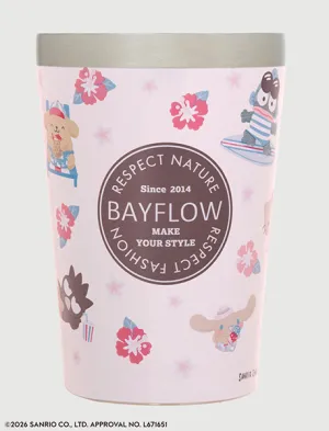 BAYFLOW × SANRIO CHARACTERS カップコーヒータンブラーBOOK LOGO