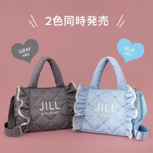 JILL by JILL STUART BOOK キルティングフリルバッグ BLUE ver. - サムネイル画像6