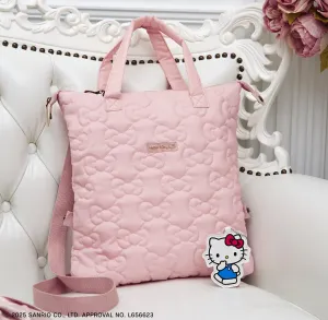 HELLO KITTY リボンな 3wayキルティングBAG BOOK キュートPINK
